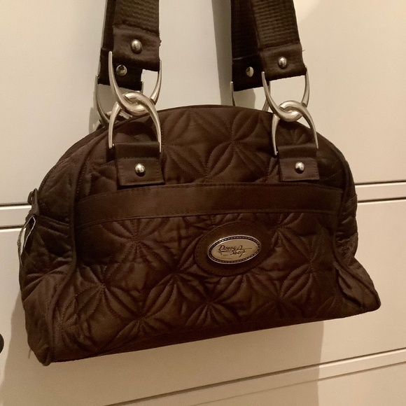 Chocolate Brown Quilted Donna Sharp Bag - Picture 2 of 9